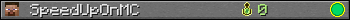 SpeedUpOnMC userbar 350x20