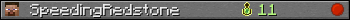 SpeedingRedstone userbar 350x20