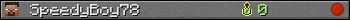 SpeedyBoy78 userbar 350x20