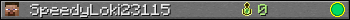 SpeedyLoki23115 userbar 350x20