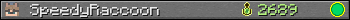 SpeedyRaccoon userbar 350x20