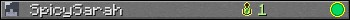 SpicySarah userbar 350x20
