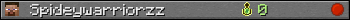 Spideywarriorzz userbar 350x20