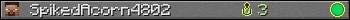 SpikedAcorn4802 userbar 350x20