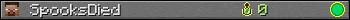 SpooksDied userbar 350x20