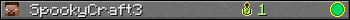 SpookyCraft3 userbar 350x20