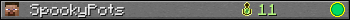 SpookyPots userbar 350x20