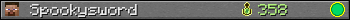 Spookysword userbar 350x20