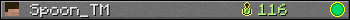 Benutzerleisten 350x20 für Spoon_TM