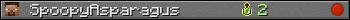 SpoopyAsparagus userbar 350x20