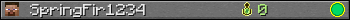 SpringFir1234 userbar 350x20