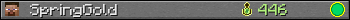 SpringGold userbar 350x20