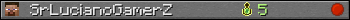 SrLucianoGamerZ userbar 350x20