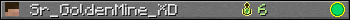 Sr_GoldenMine_XD userbar 350x20