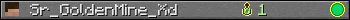 Sr_GoldenMine_Xd userbar 350x20