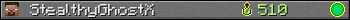 StealthyGhostX userbar 350x20