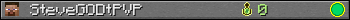 SteveGODtPVP userbar 350x20