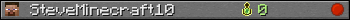 SteveMinecraft10 userbar 350x20