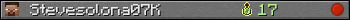 Stevesolona07K userbar 350x20