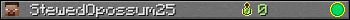 StewedOpossum25 userbar 350x20