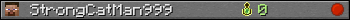 StrongCatMan999 userbar 350x20