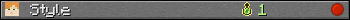 Benutzerleisten 350x20 für Style