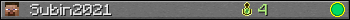Subin2021 userbar 350x20