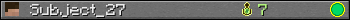 Subject_27 userbar 350x20