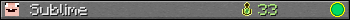 Sublime userbar 350x20