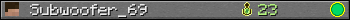 Subwoofer_69 userbar 350x20