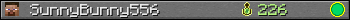 SunnyBunny556 userbar 350x20