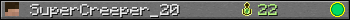 SuperCreeper_20 userbar 350x20