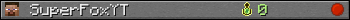 SuperFoxYT userbar 350x20