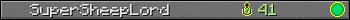 SuperSheepLord userbar 350x20