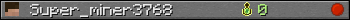 Super_miner3768 userbar 350x20