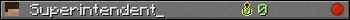 Юзербар 350x20 для Superintendent_