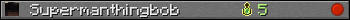 Supermanthingbob userbar 350x20