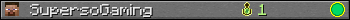 SupersoGaming userbar 350x20