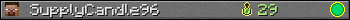 SupplyCandle96 userbar 350x20