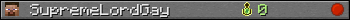 SupremeLordGay userbar 350x20