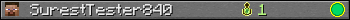 Юзербар 350x20 для SurestTester840