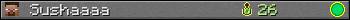 Sushaaaa userbar 350x20