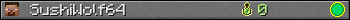 SushiWolf64 userbar 350x20