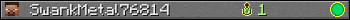 SwankMetal76814 userbar 350x20