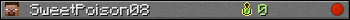 SweetPoison08 userbar 350x20