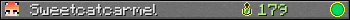 Sweetcatcarmel userbar 350x20