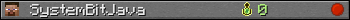 SystemBitJava userbar 350x20