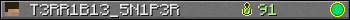 T3RR1B13_5N1P3R userbar 350x20