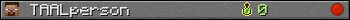 TAALperson userbar 350x20