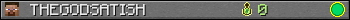 THEGODSATISH userbar 350x20